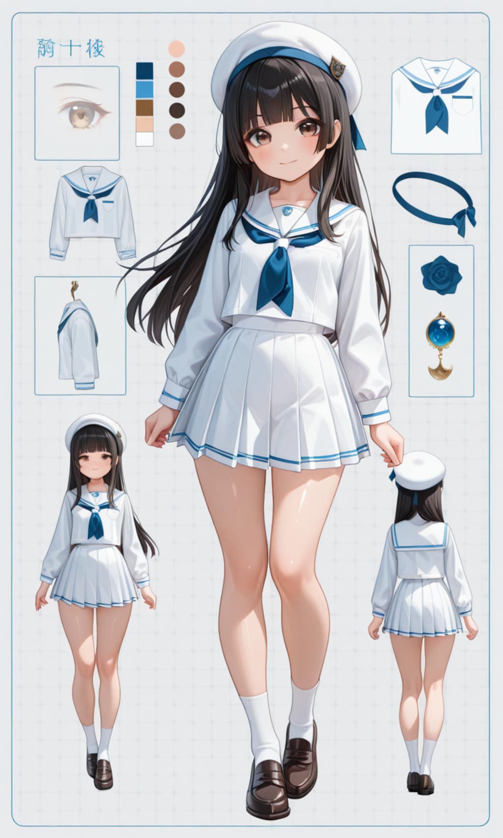 キャラクターデザインシート