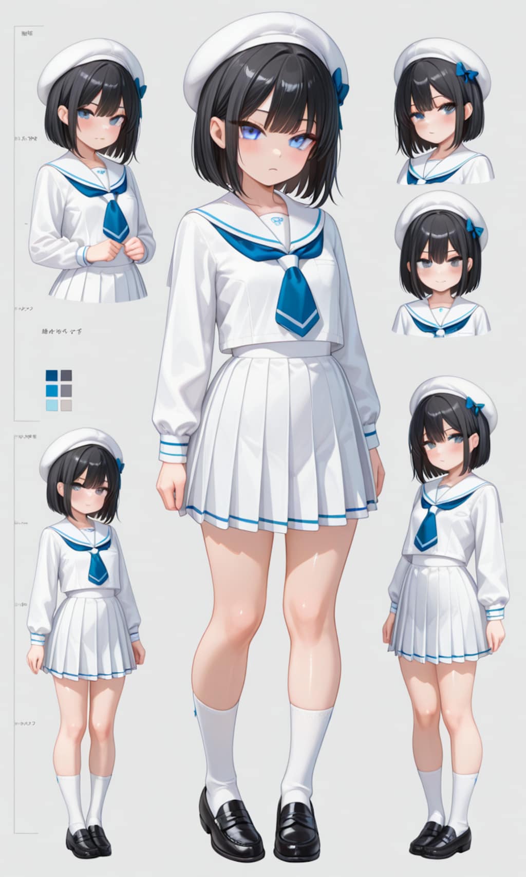 キャラクターデザインシート