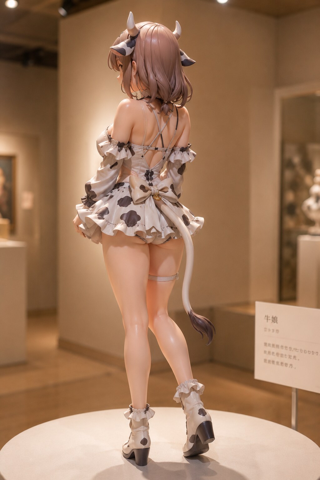 チャッピー製　牛娘　背中