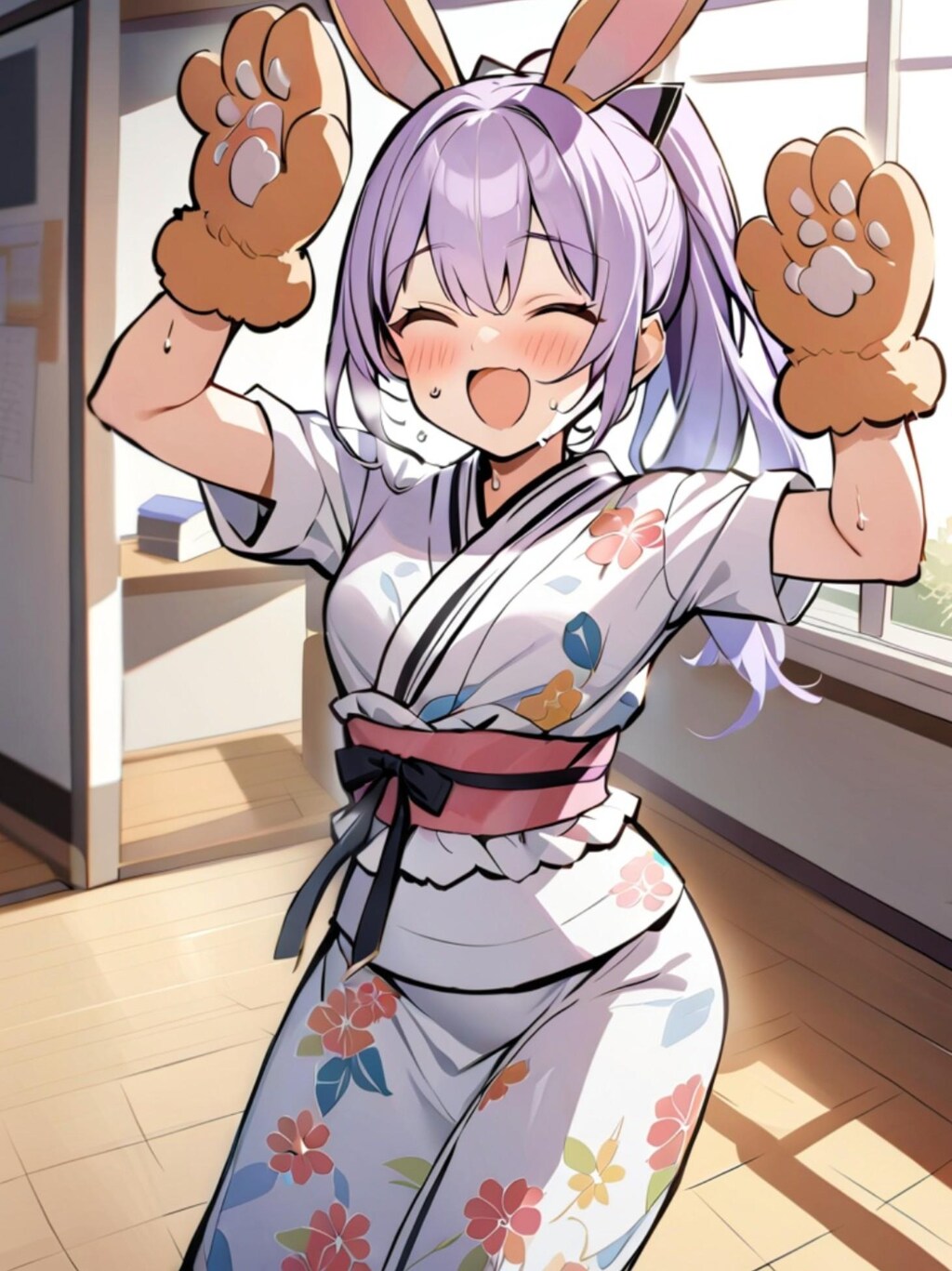 踊る女の子