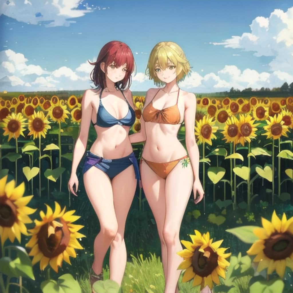🌻V4Bひまわり畑