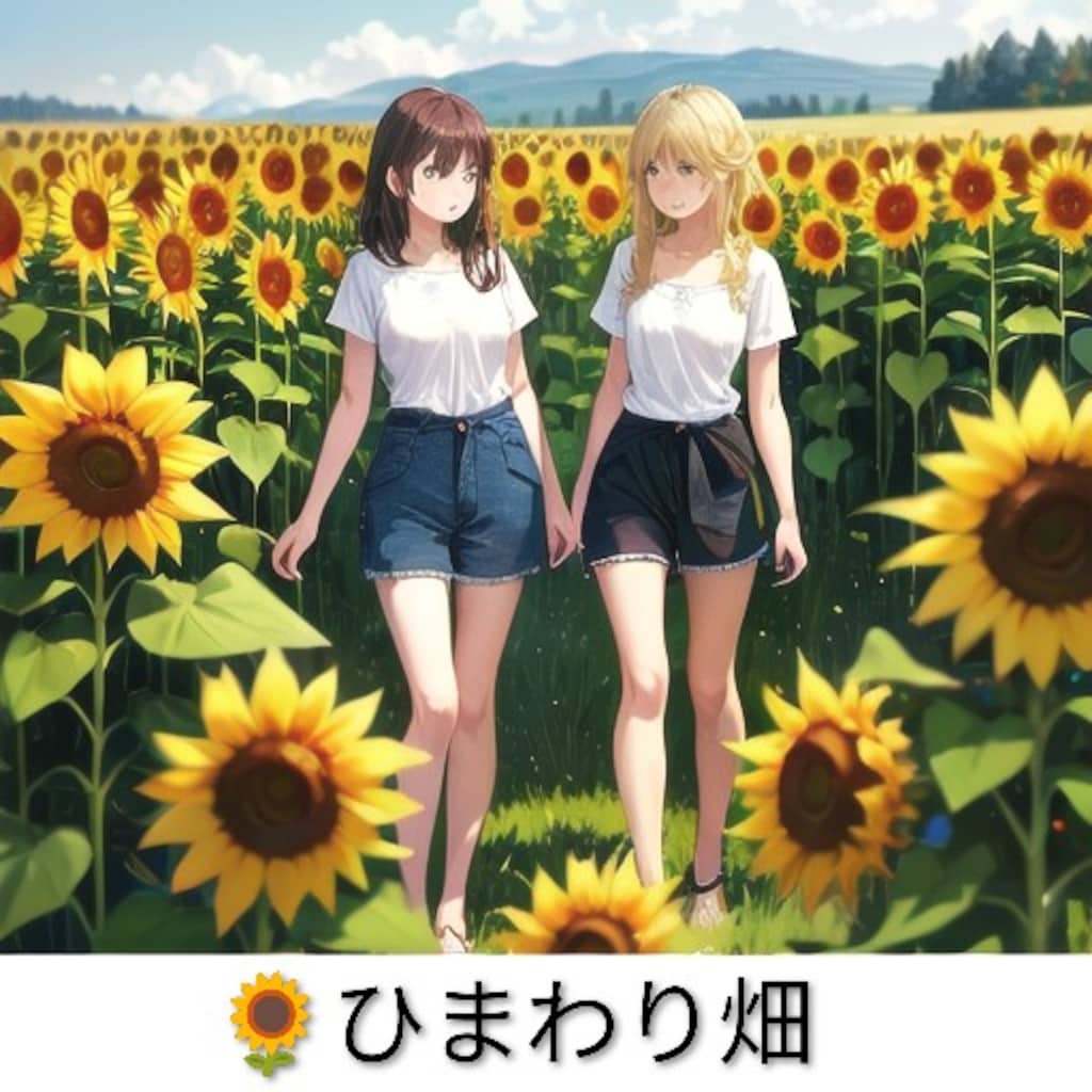 🌻V4Bひまわり畑