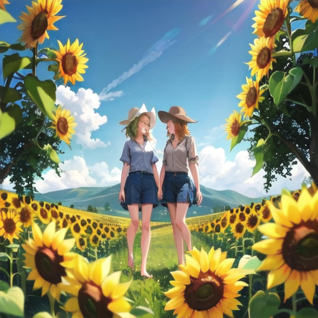 🌻V4Bひまわり畑