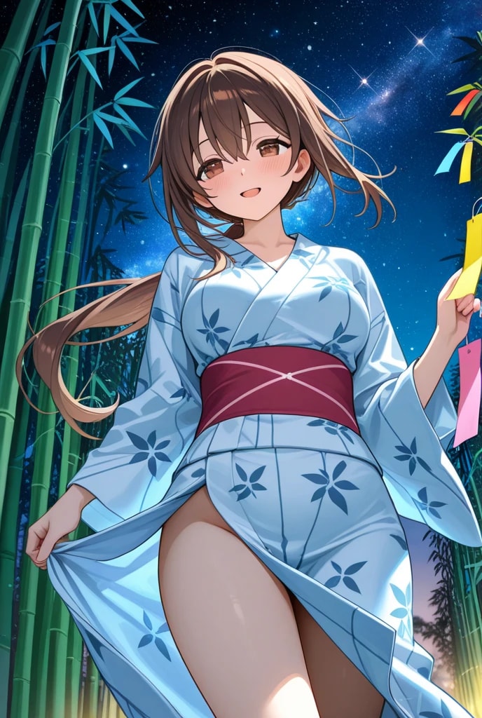 竹林七夕祭りにて