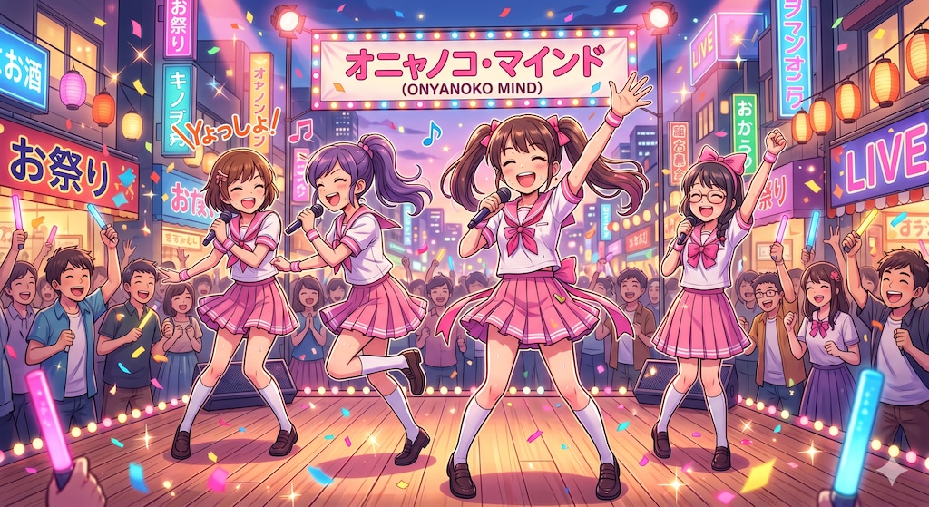 ウチの脳内ソング、生成機に読ませてみたっ💕