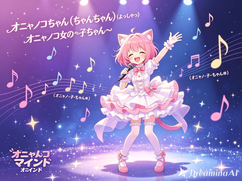 ウチの脳内ソング、生成機に読ませてみたっ💕