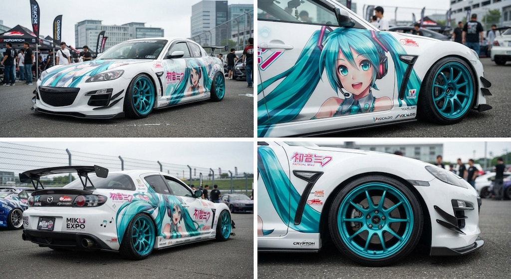 RX-8初音ミク痛車