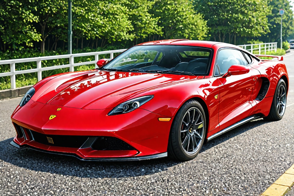 Daisyで生成した自動車