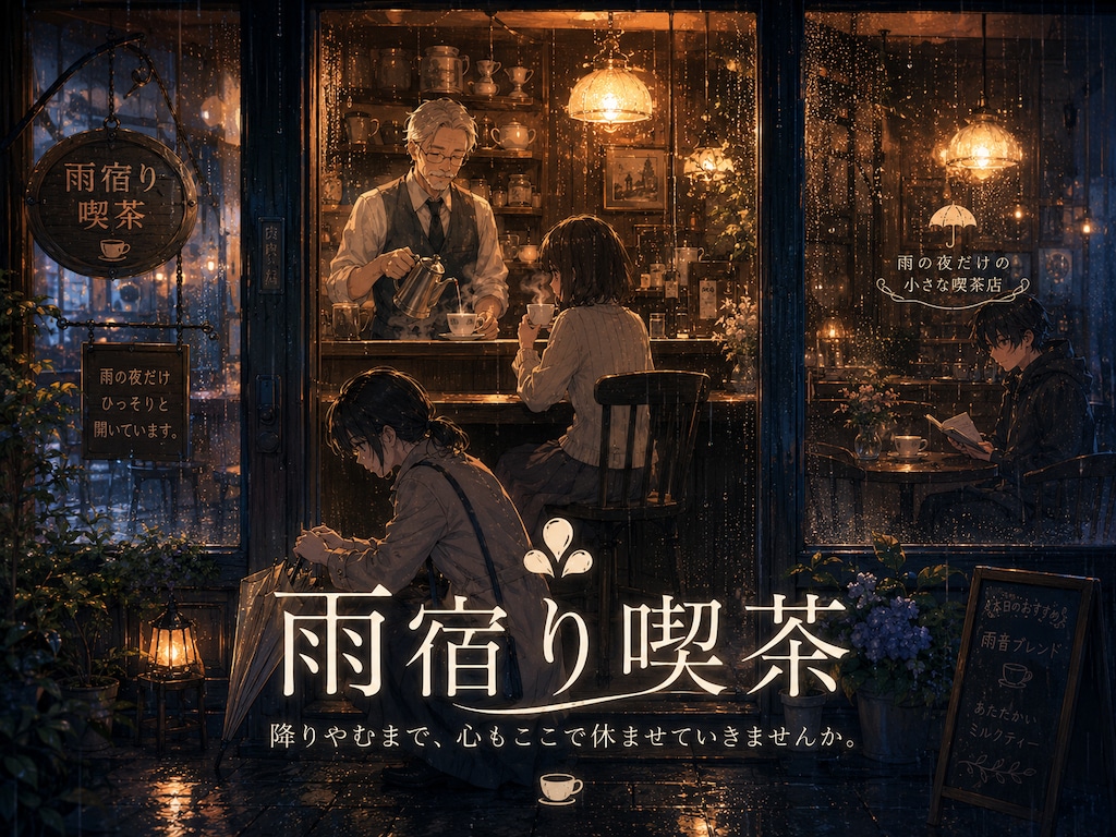 雨宿り喫茶