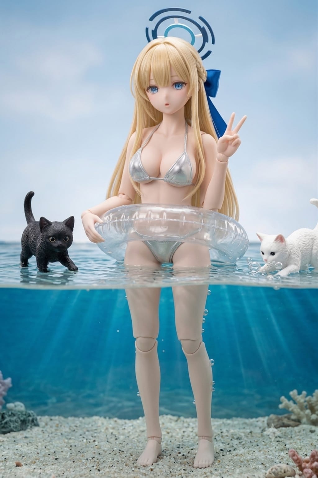 飛鳥馬トキ ブルーアーカイブ　アクリルドールフィギュア