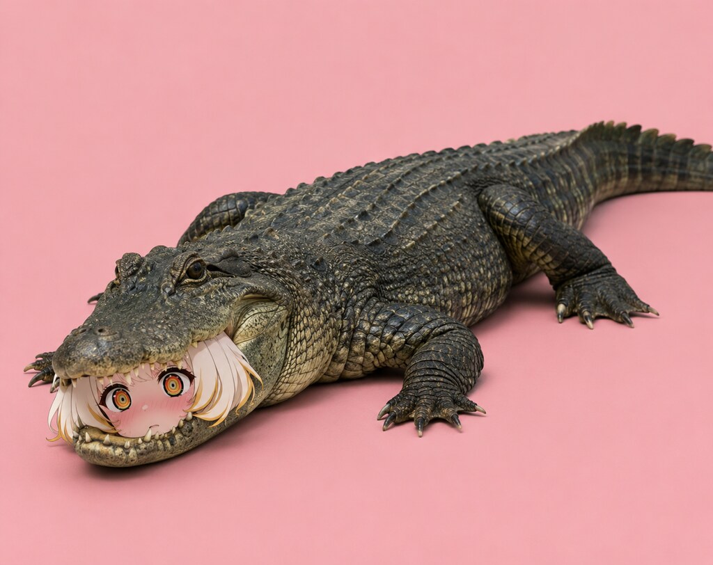 ワニ寝袋