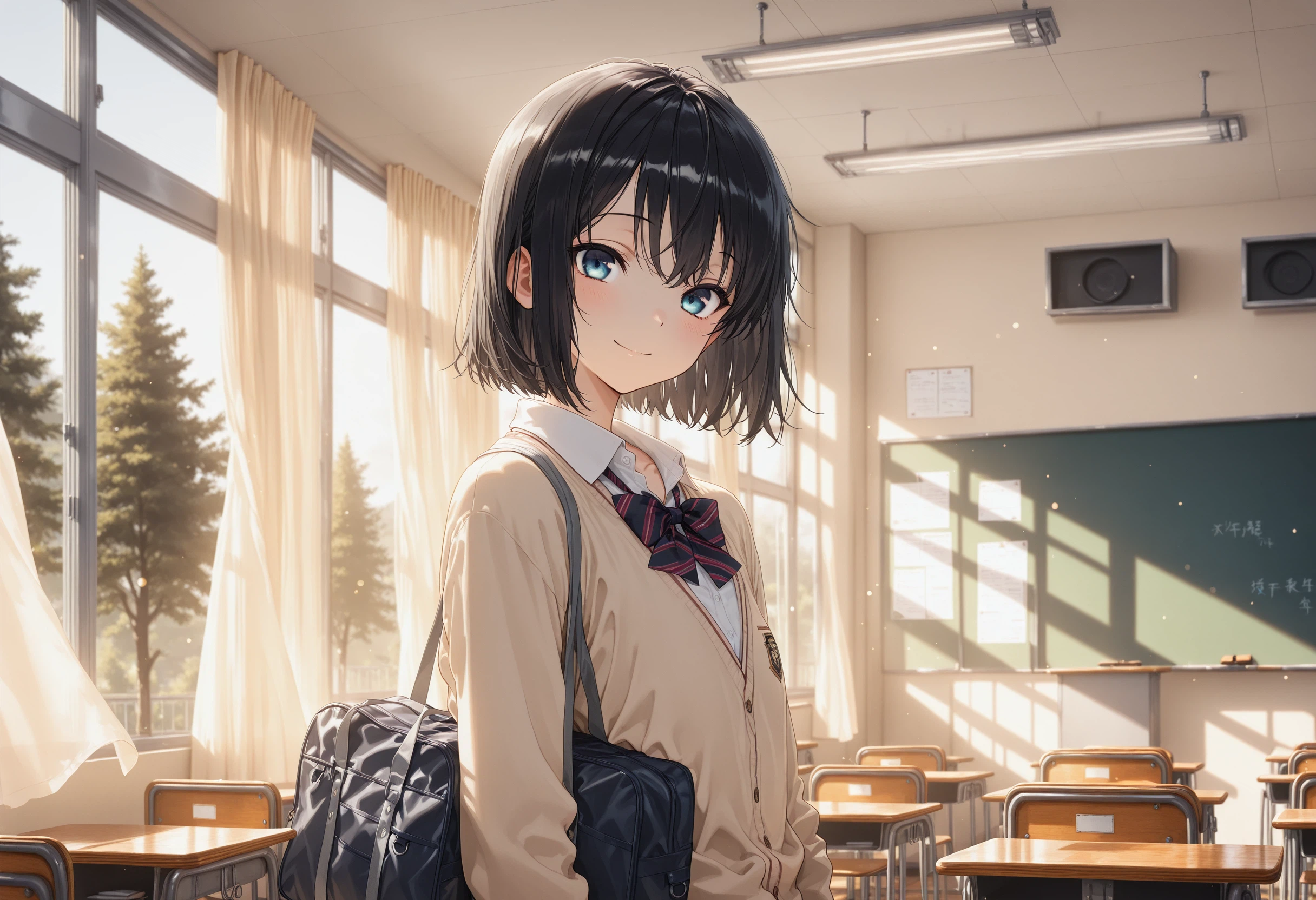 微笑み