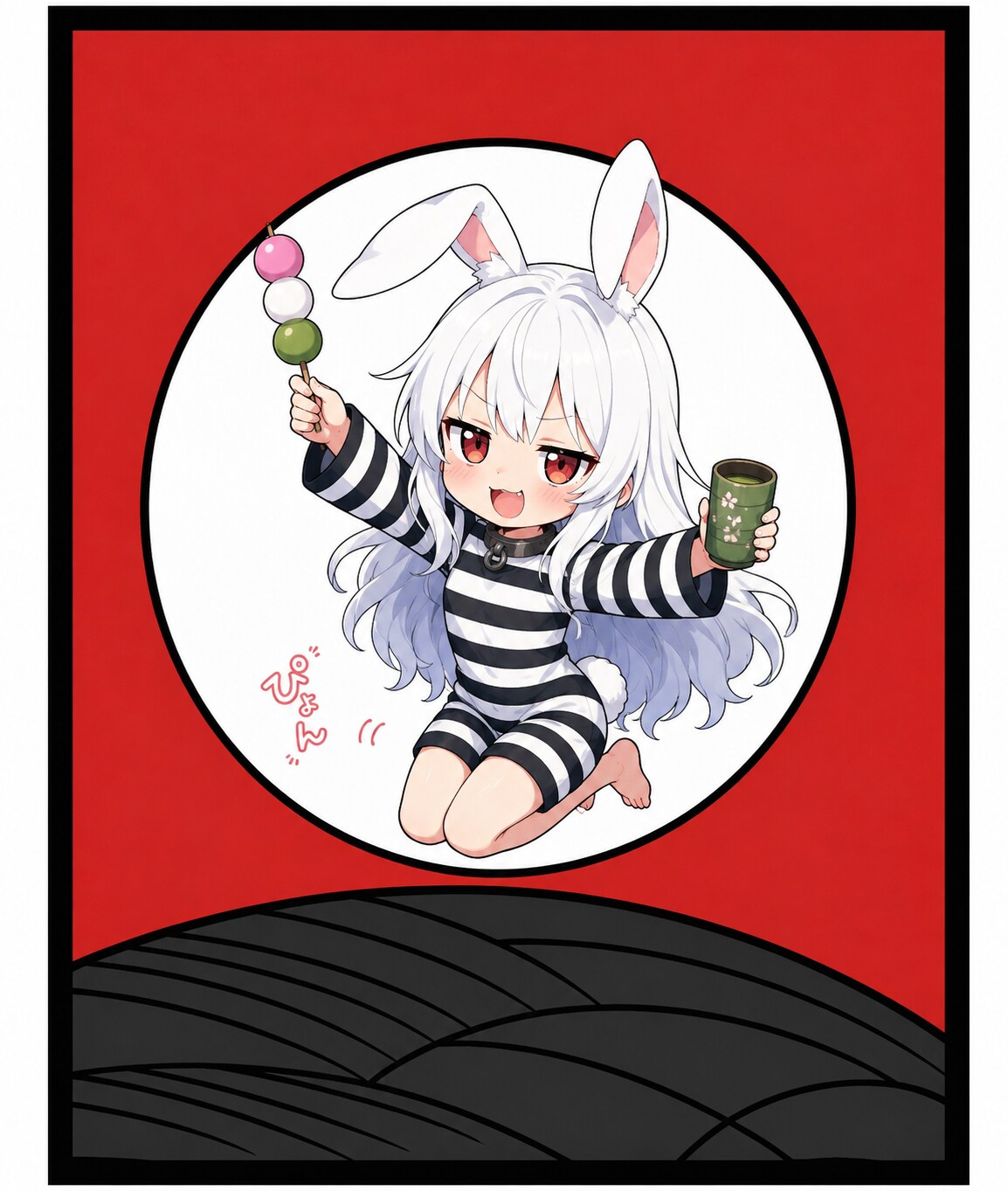 やっぱり月にはうさぎが居ないとダメなんですぅ～♥️ | の人気AIイラスト・グラビア