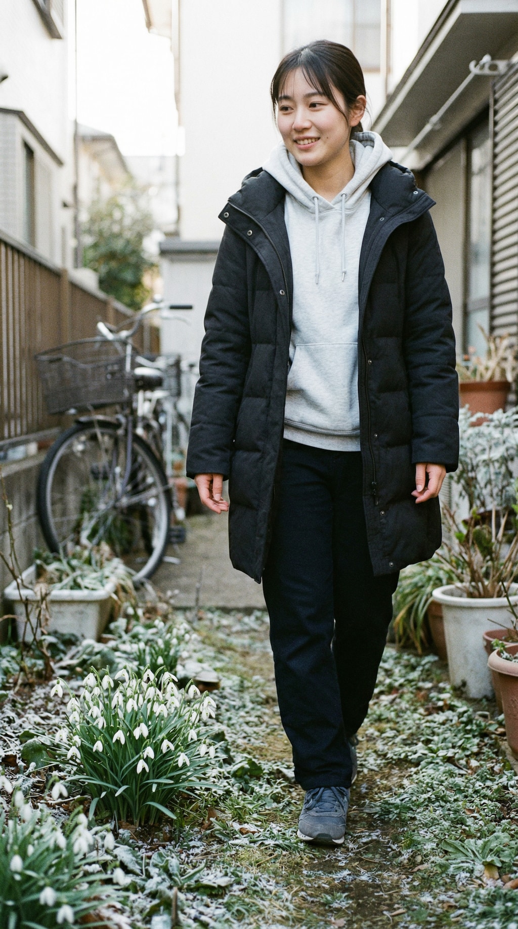 Snowdrops in Twilight