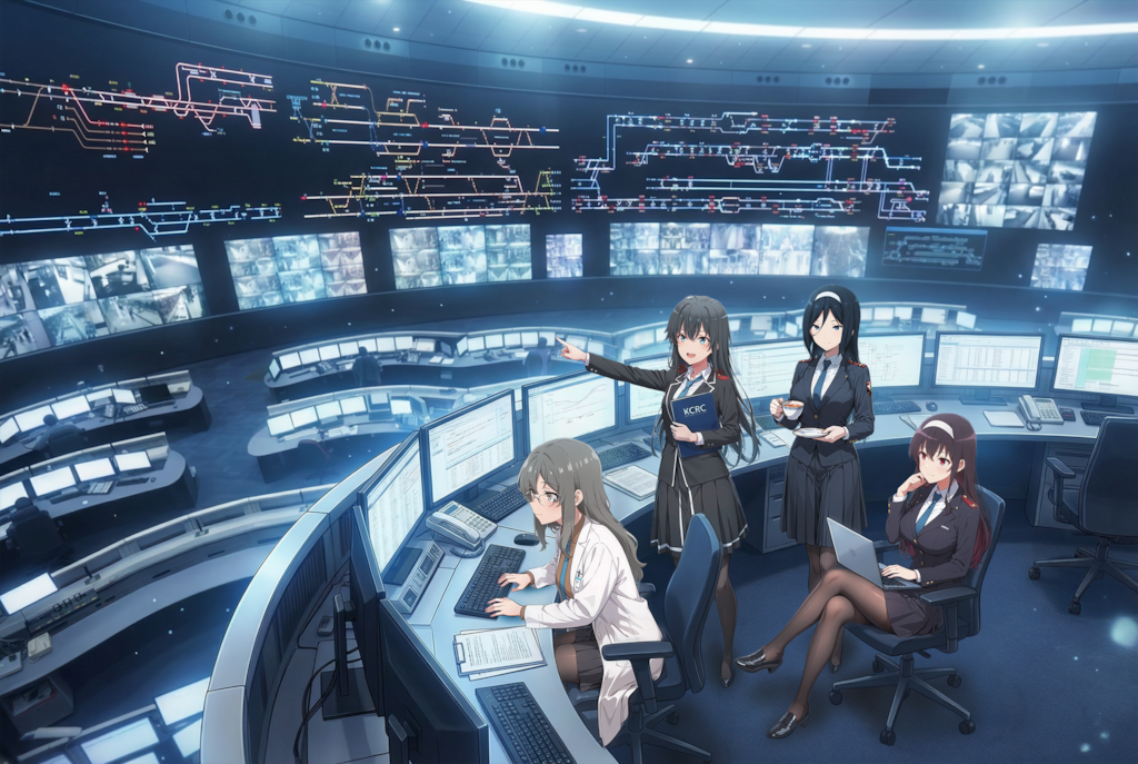 鉄道指令所を束ねる、天才美少女シンクタンク - 5.1