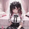 地雷系ちゃん月経おにゃおにゃ《生理周期SeaArtR-18》 5枚目