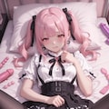 地雷系ちゃん月経おにゃおにゃ《生理周期SeaArtR-18》 9枚目