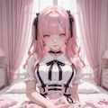 地雷系ちゃん月経おにゃおにゃ《生理周期SeaArtR-18》 2枚目
