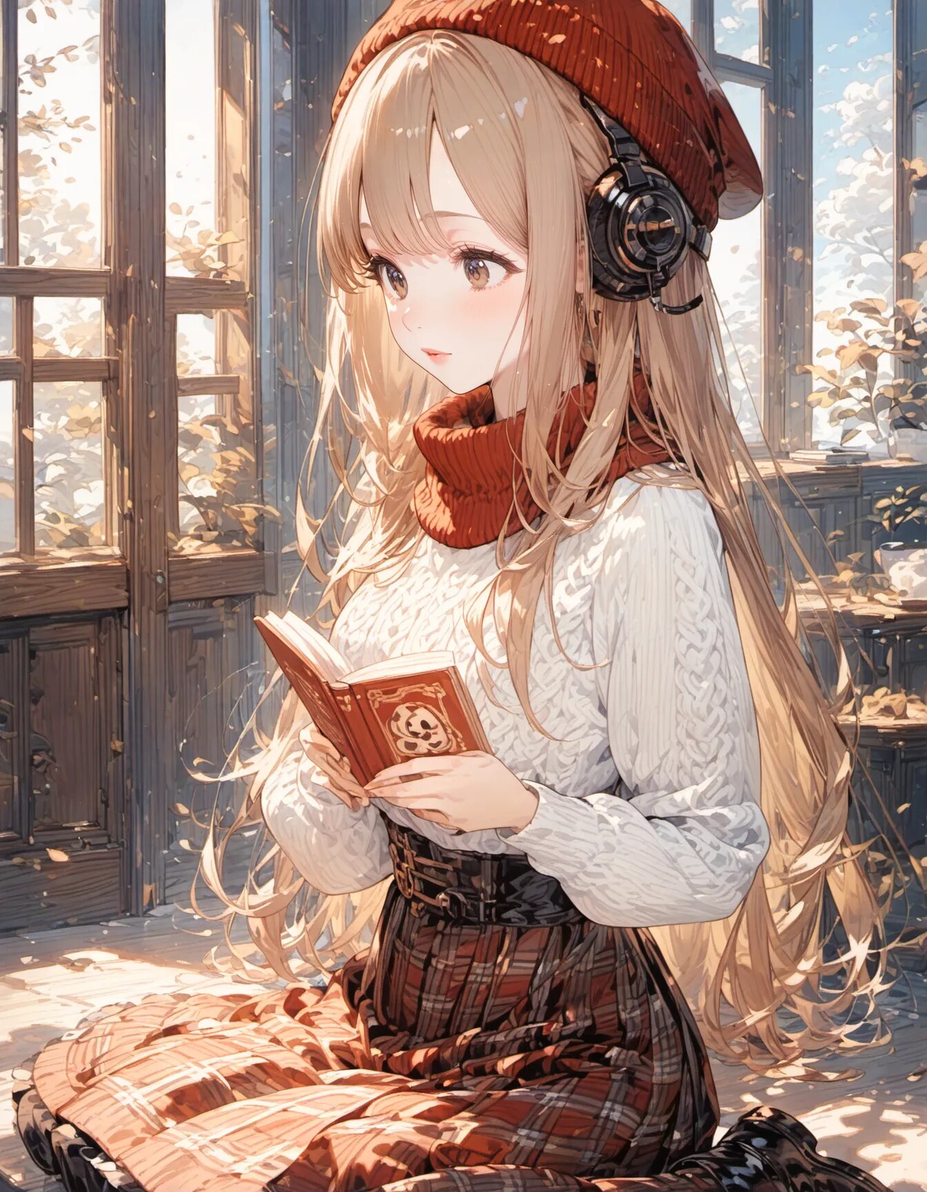 She Reads the Quiet World