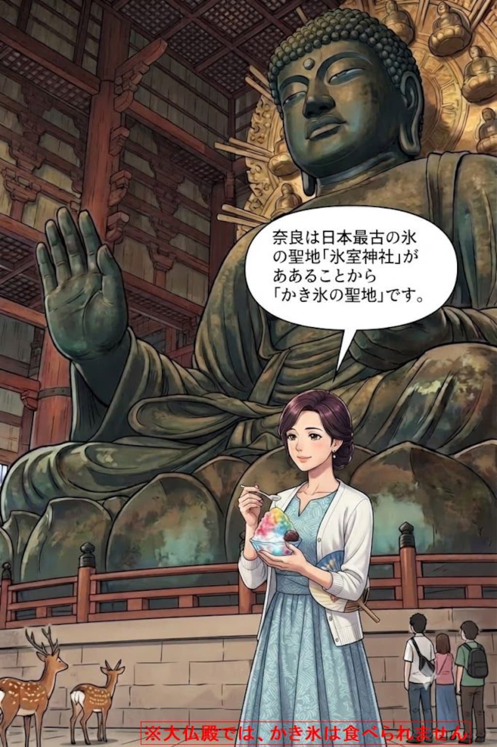 奈良の大仏（明日香先生）