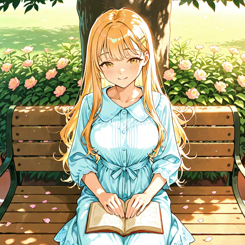 読書をする少女 | の人気AIイラスト・グラビア