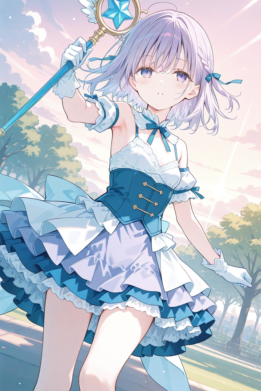 儚げな魔法少女