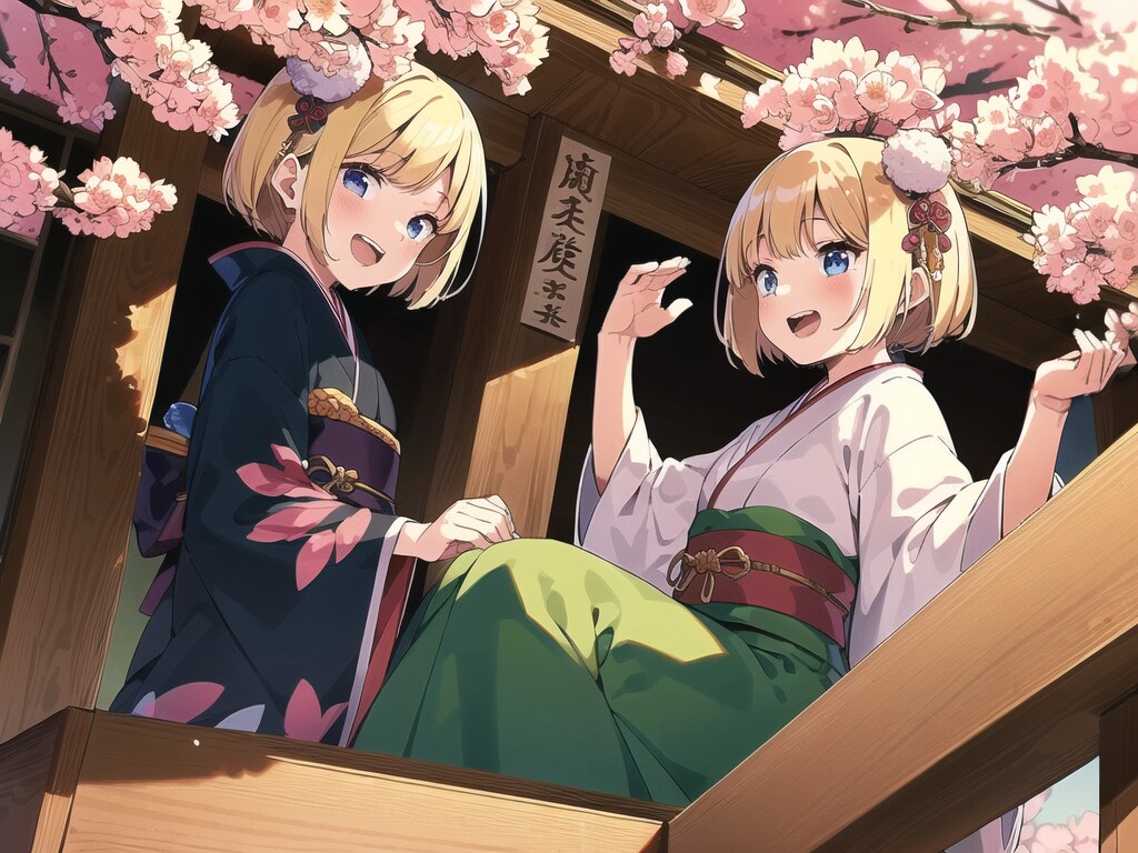 Twins and Sakura！