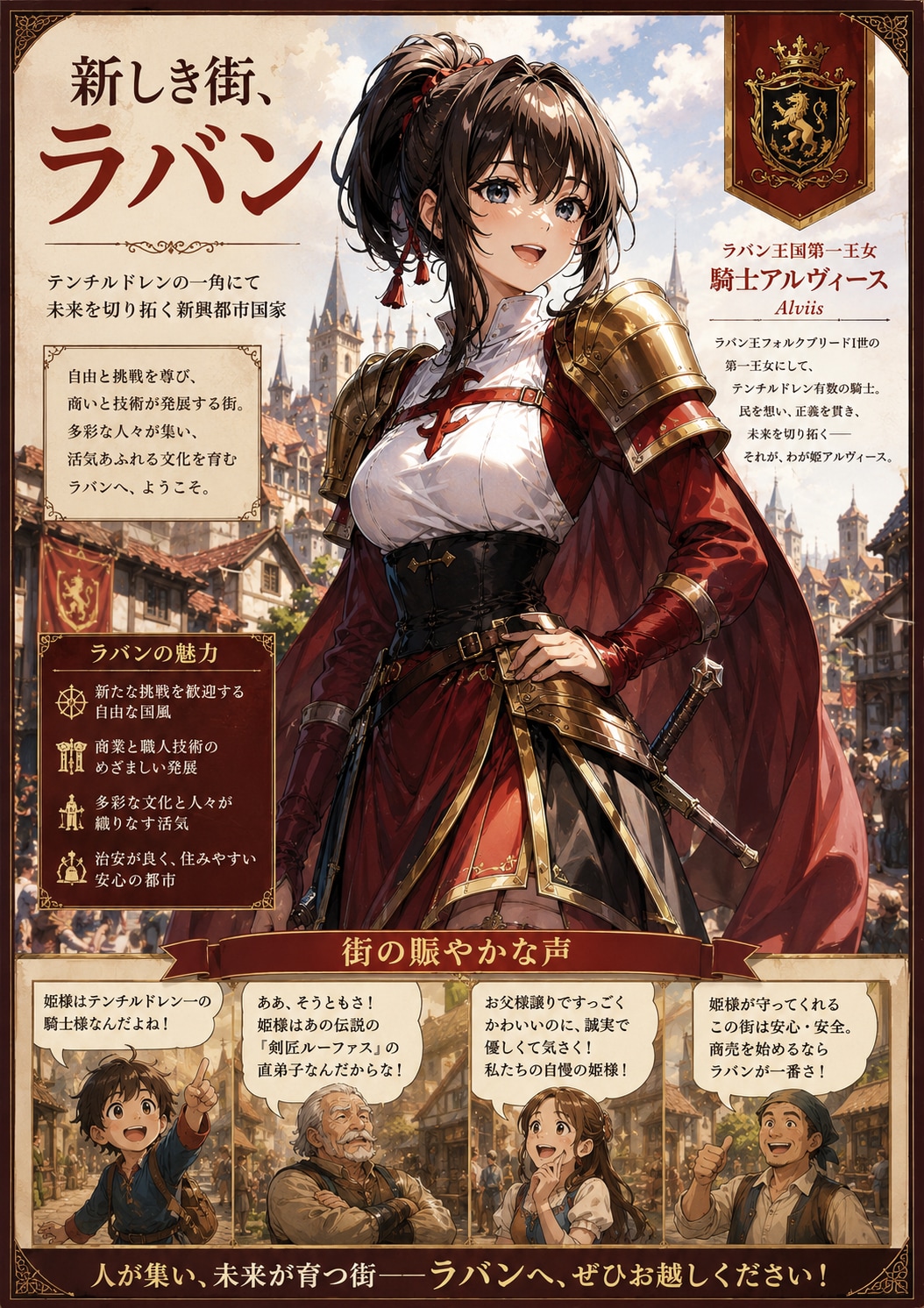 ラバン　姫騎士と新しき街