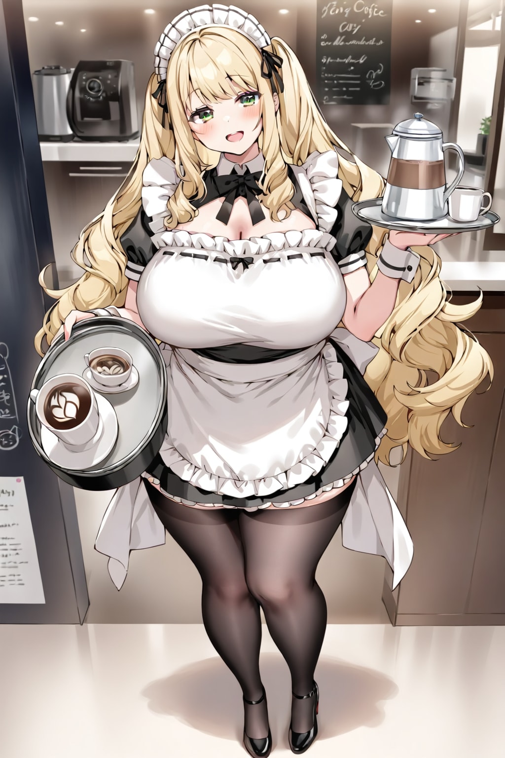ぽちゃメイド | の人気AIイラスト・グラビア