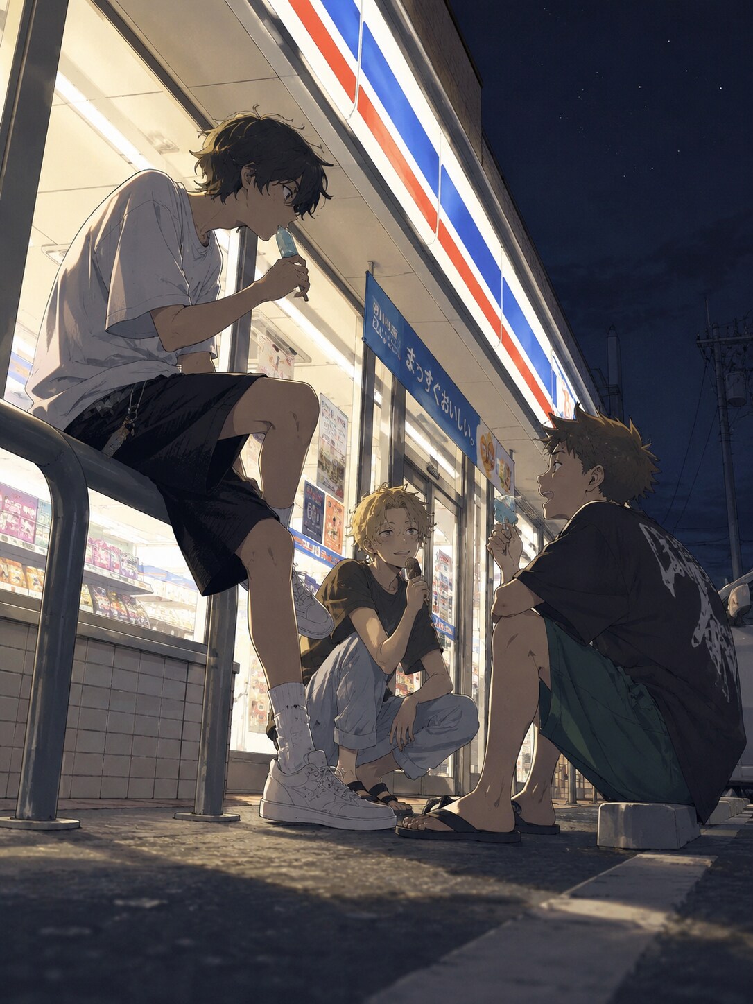 夜のだべり場