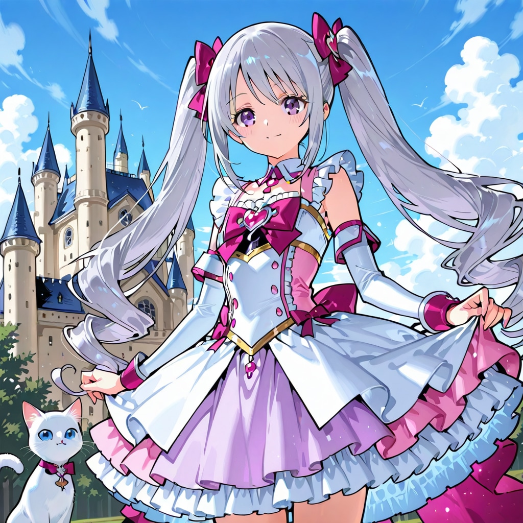 魔法少女と白猫