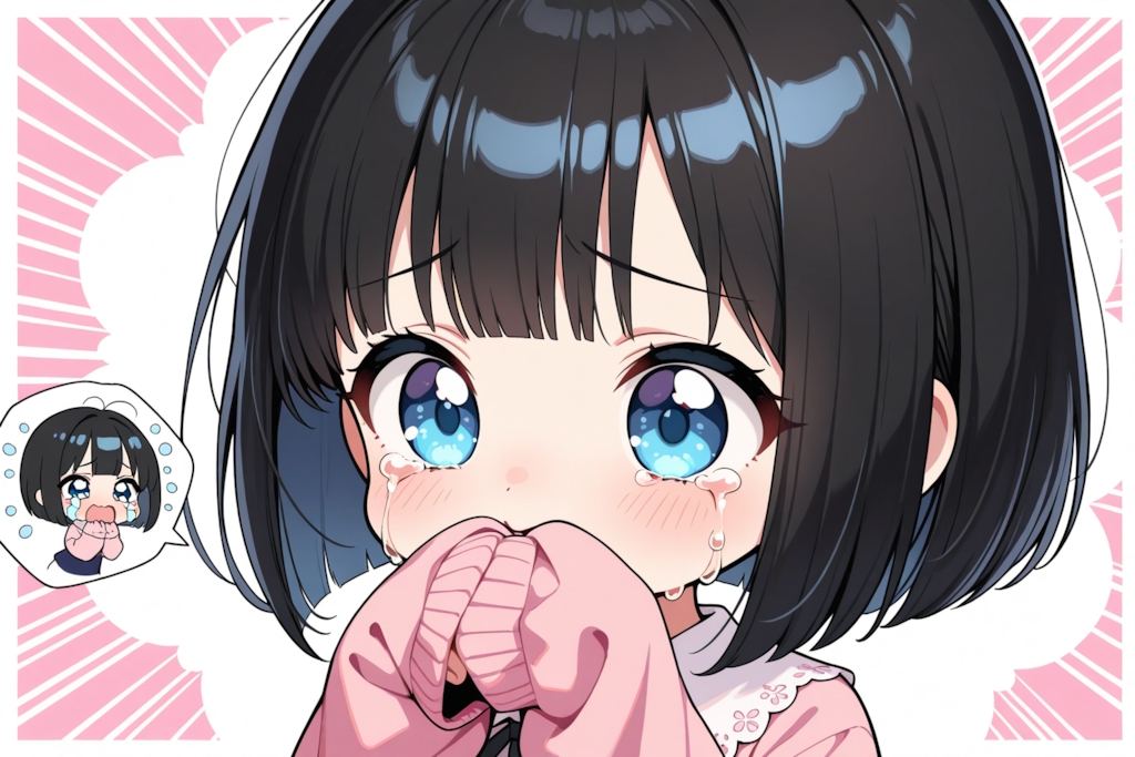早くおっきくなりたい萌え袖