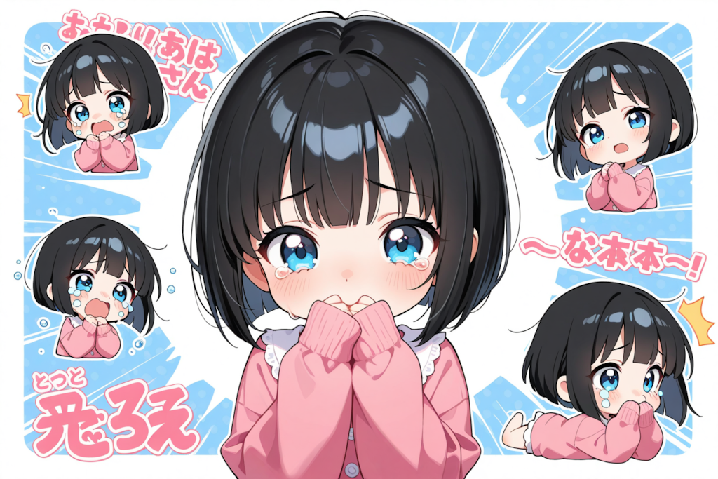 早くおっきくなりたい萌え袖