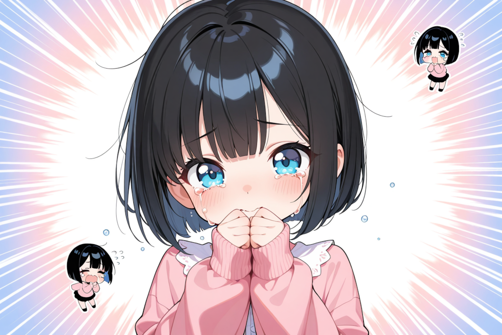 早くおっきくなりたい萌え袖