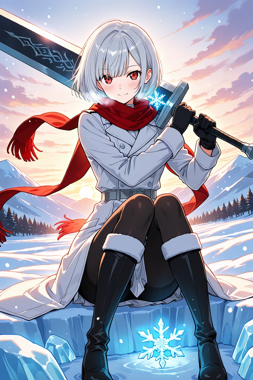 夕の巨大武器