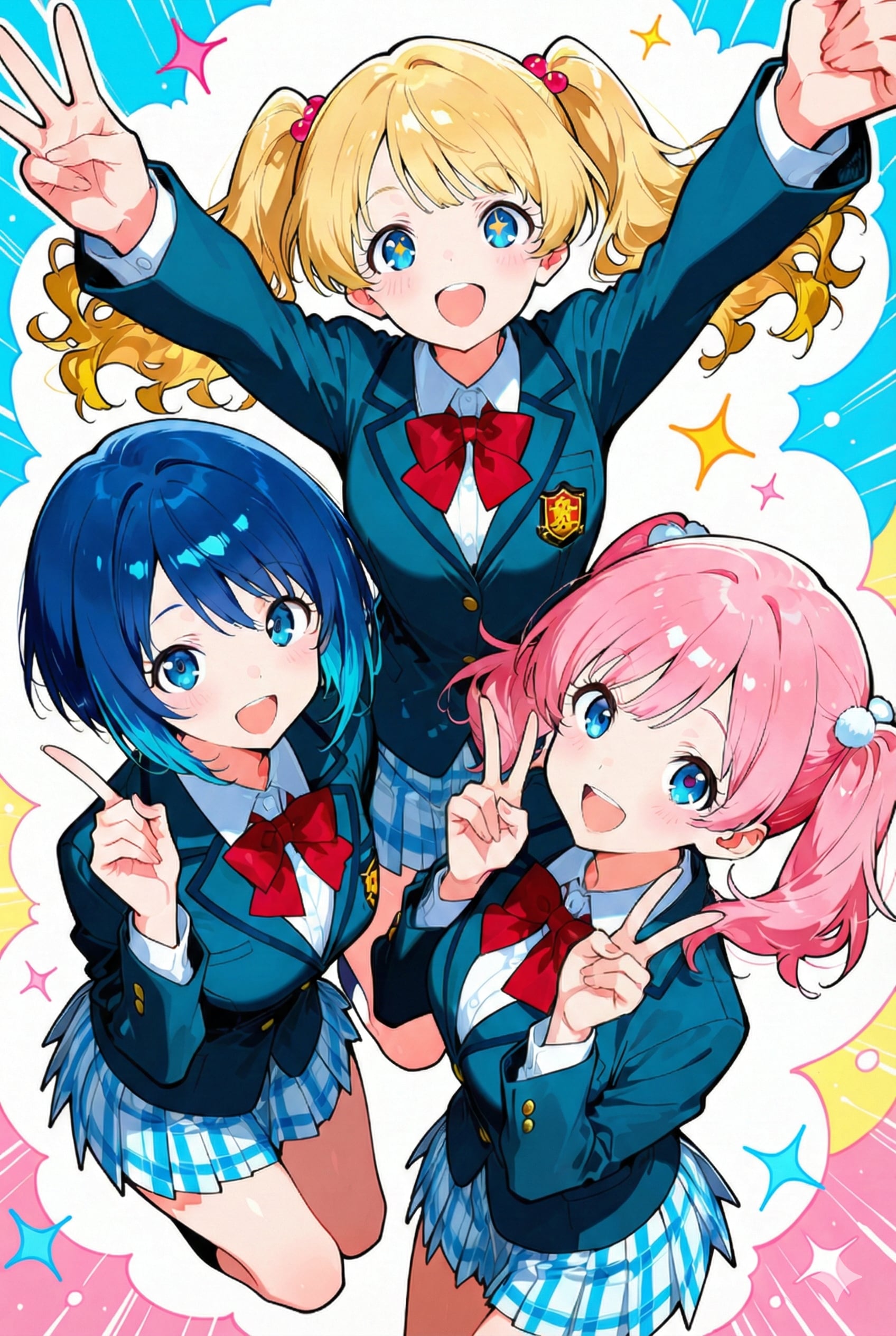 ワン・ツー・スリーの日 | の人気AIイラスト・グラビア