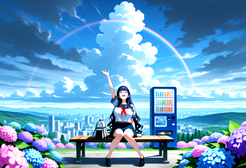 After Rain, Blue Sky