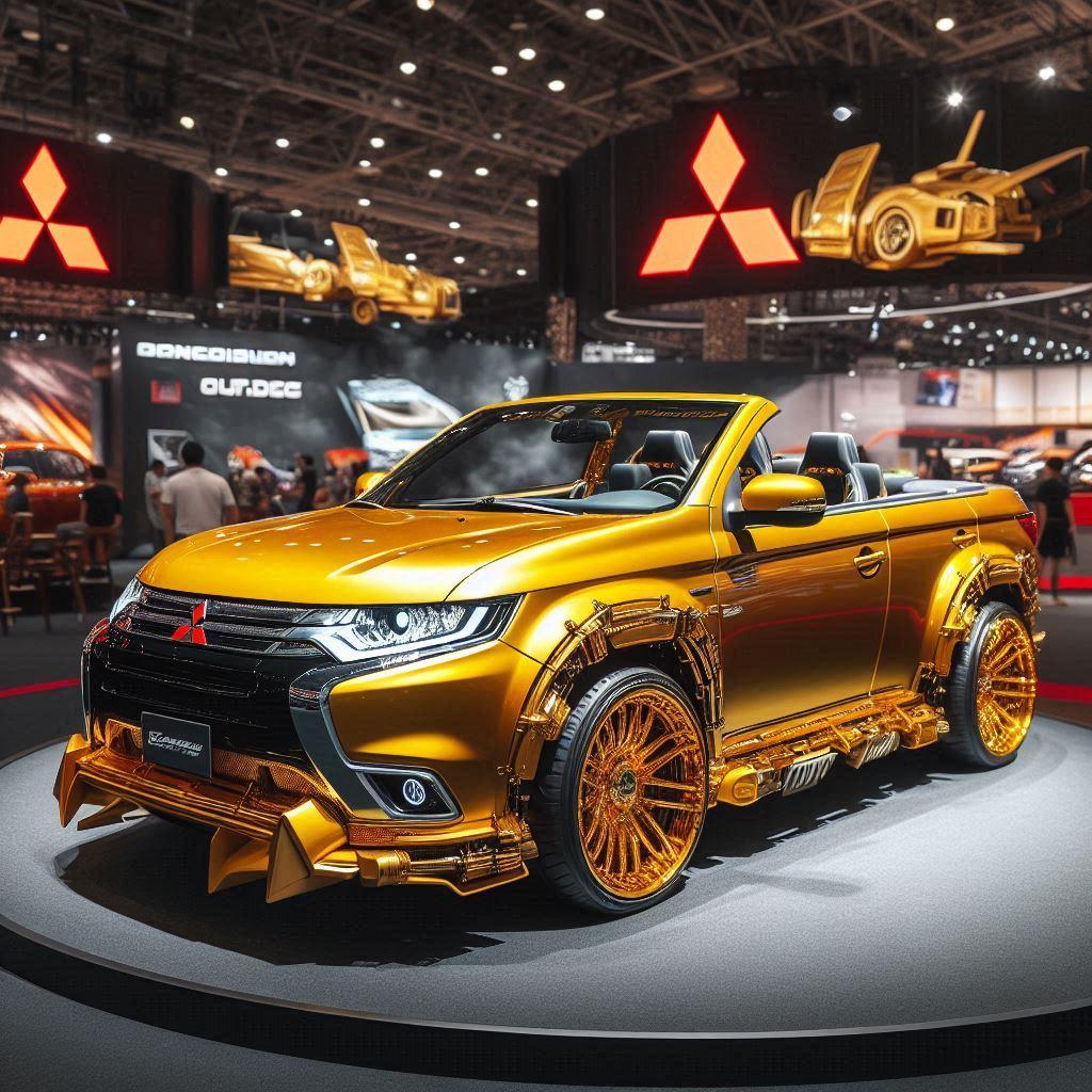 純金製アウトランダーオープンカー | の人気AIイラスト・グラビア
