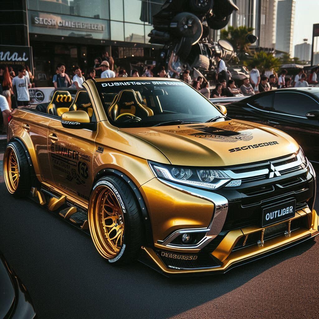 純金製アウトランダーオープンカー