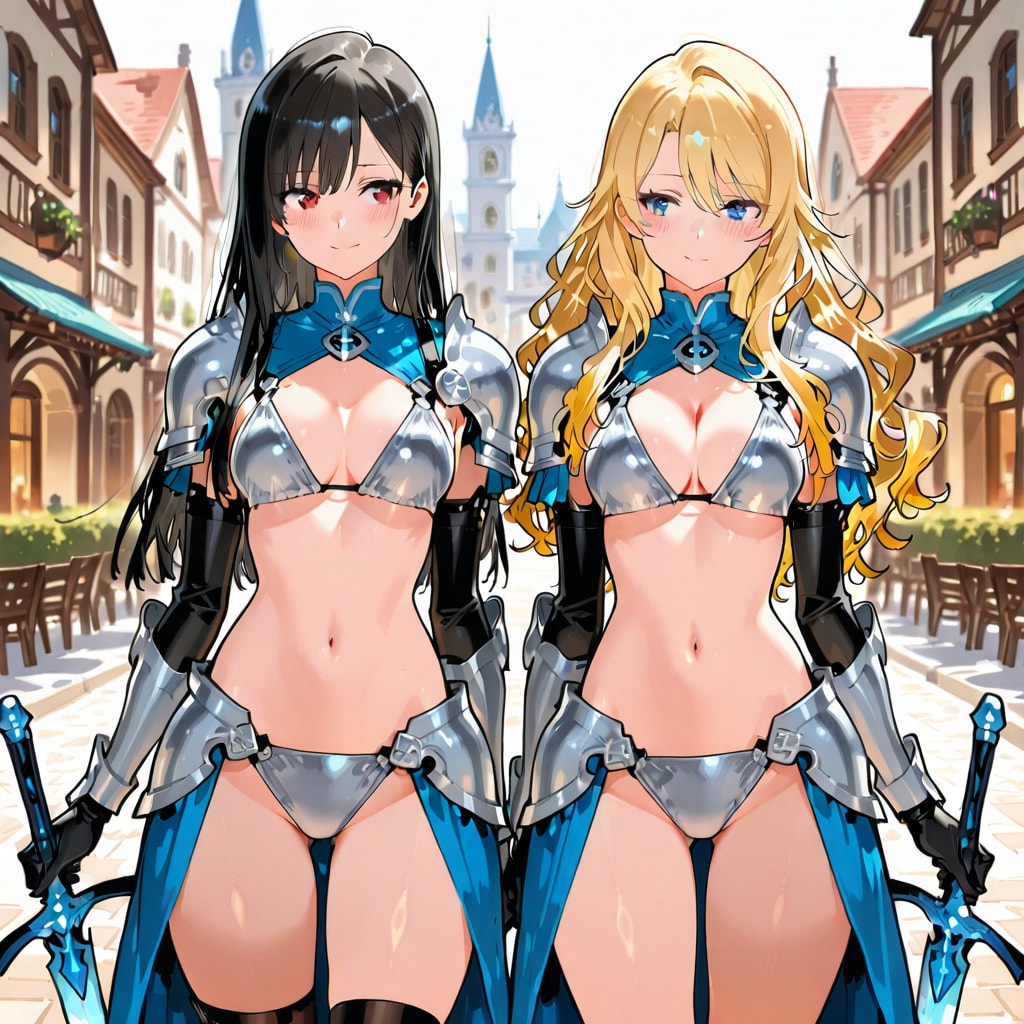 ビキニアーマー着てみた！