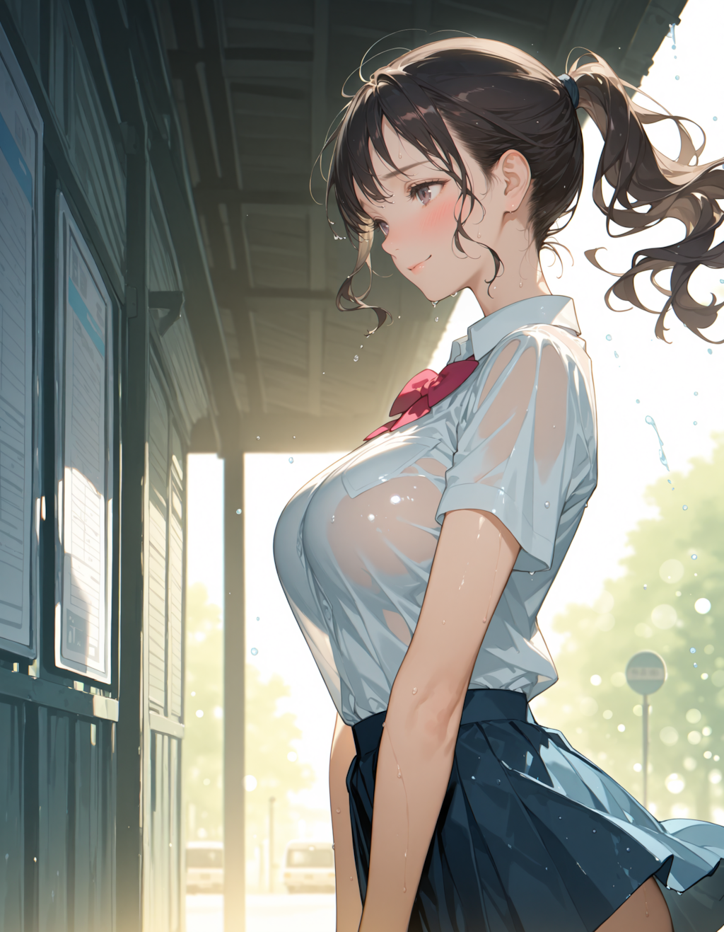 「黙って行っちゃうなんて、バカ・・・」