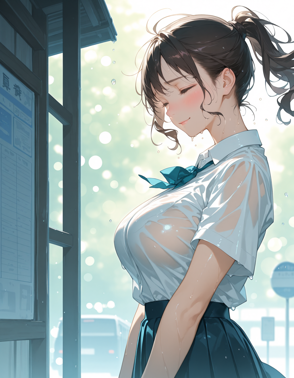 「黙って行っちゃうなんて、バカ・・・」