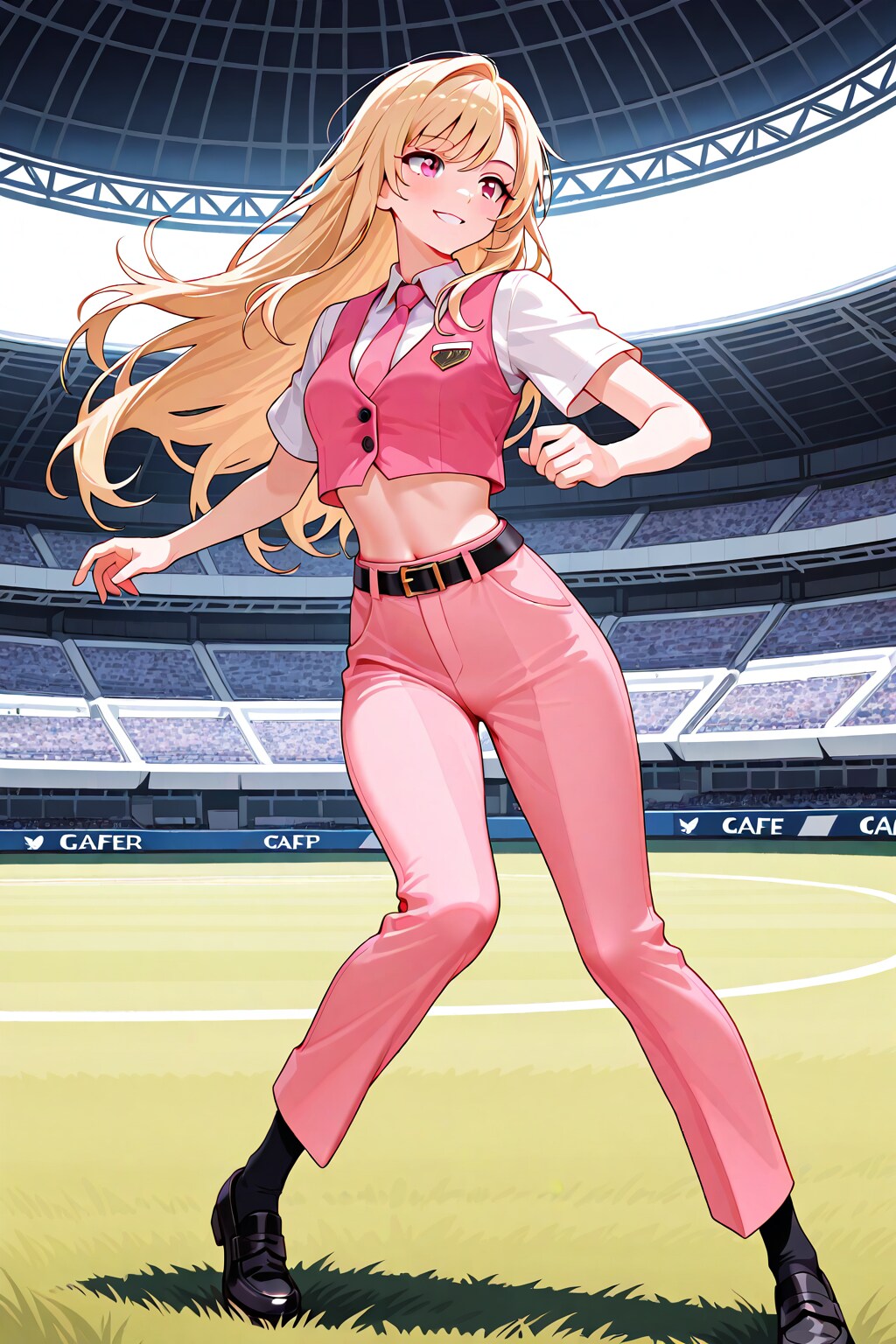かっこかわいいカフェバーオーナーアレクサンドラ・アラールのサッカー