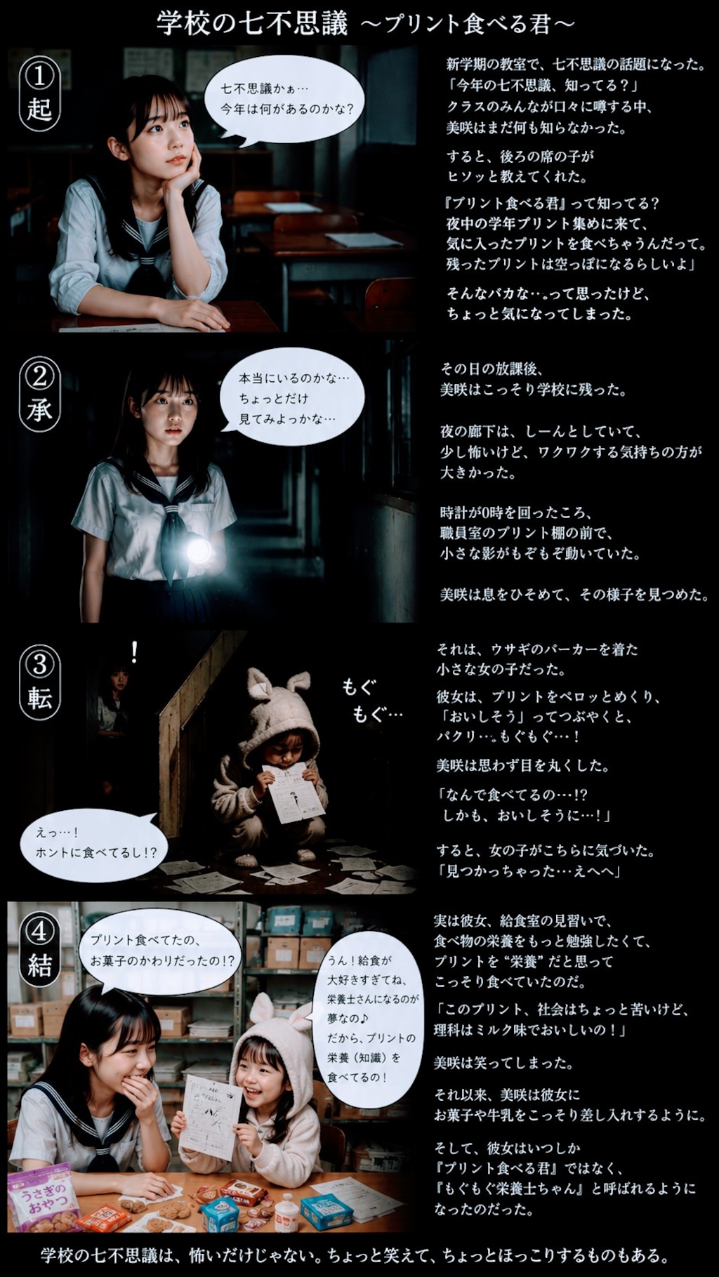 ChatGPT(フォトリアル風)マンガ