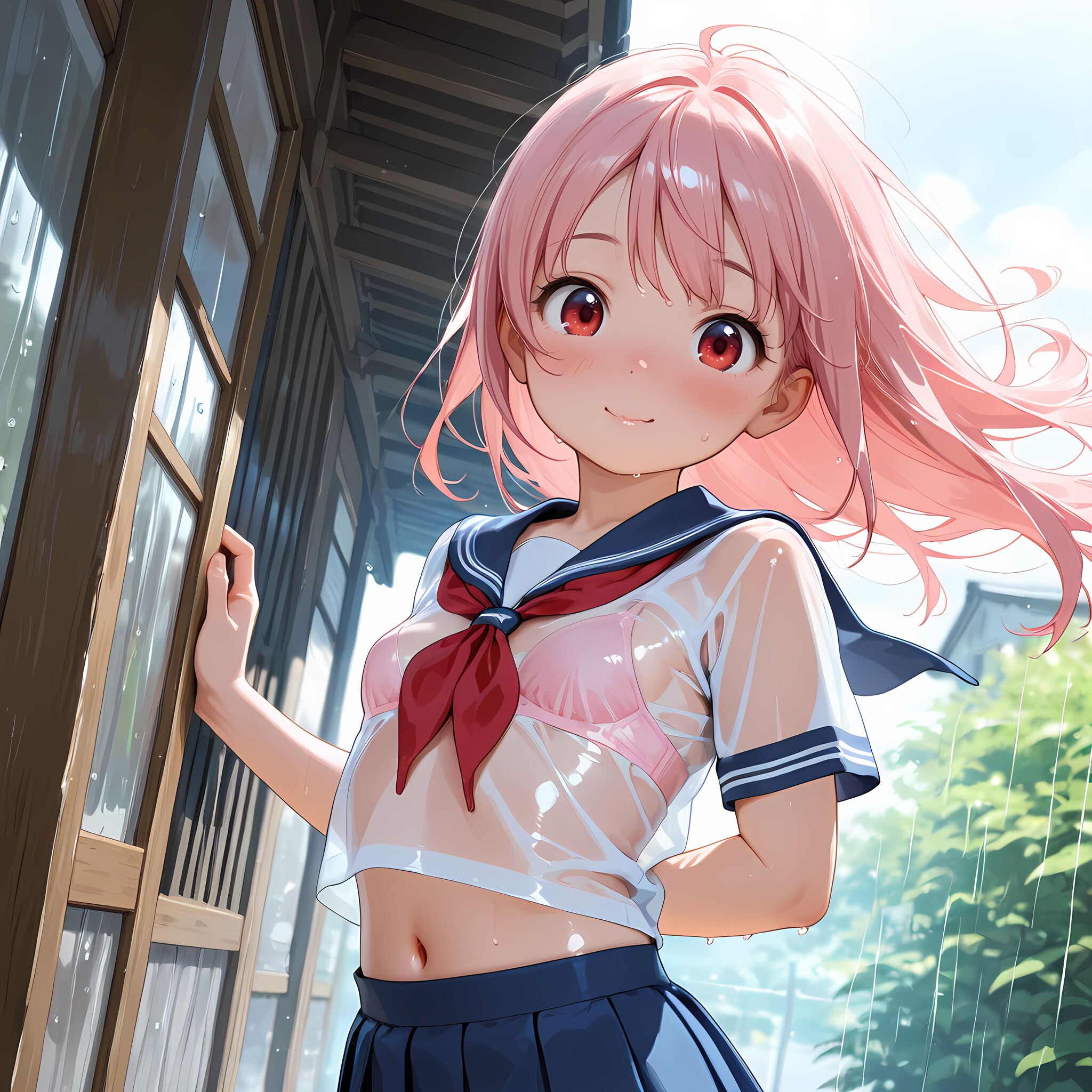 桃ちゃんと狐の嫁入り