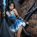 魔法少女-触手が絡みつく 7枚目