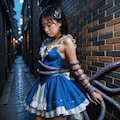 魔法少女-触手が絡みつく 6枚目