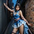 魔法少女-触手が絡みつく 2枚目