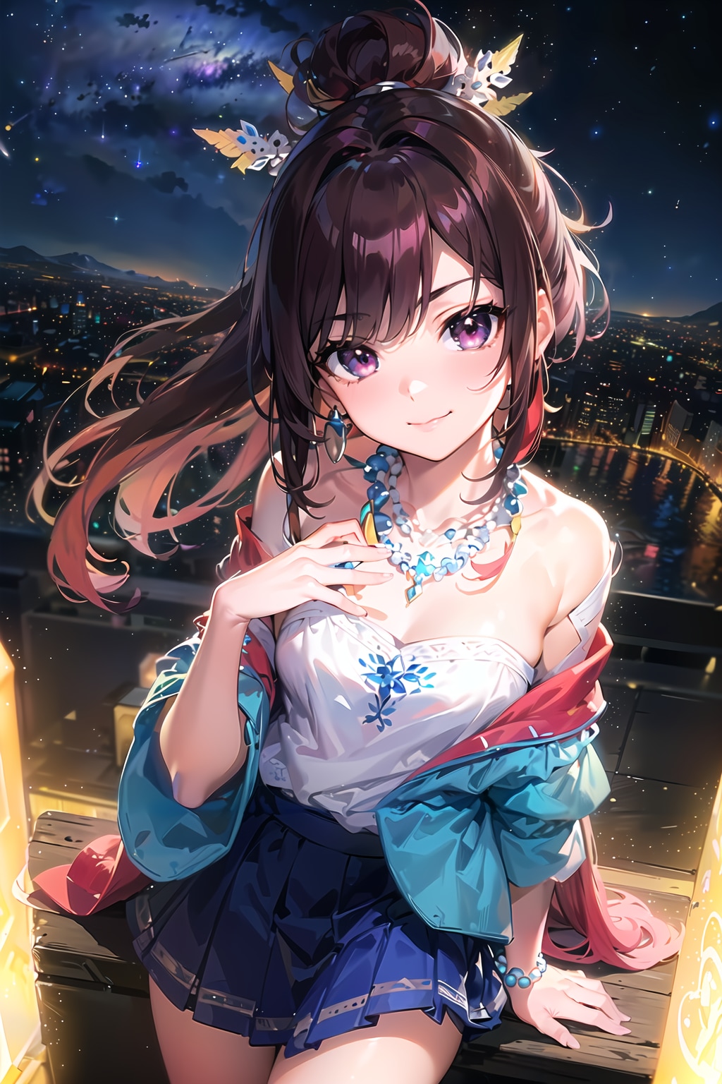 涼やかに艶な夜 | の人気AIイラスト・グラビア