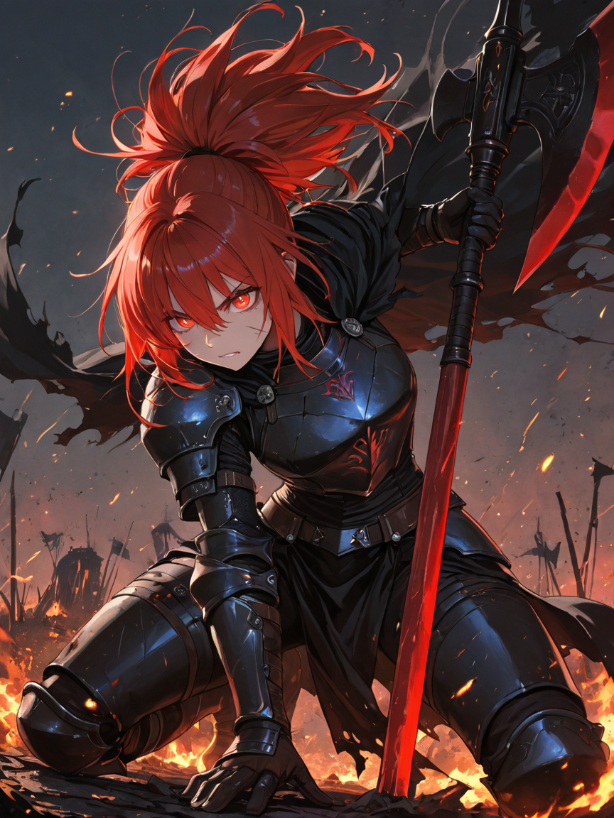 戦場に咲く紅蓮